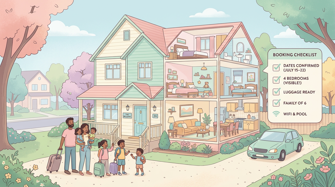 Booking Tips for Large Family Rentals in Garner NC