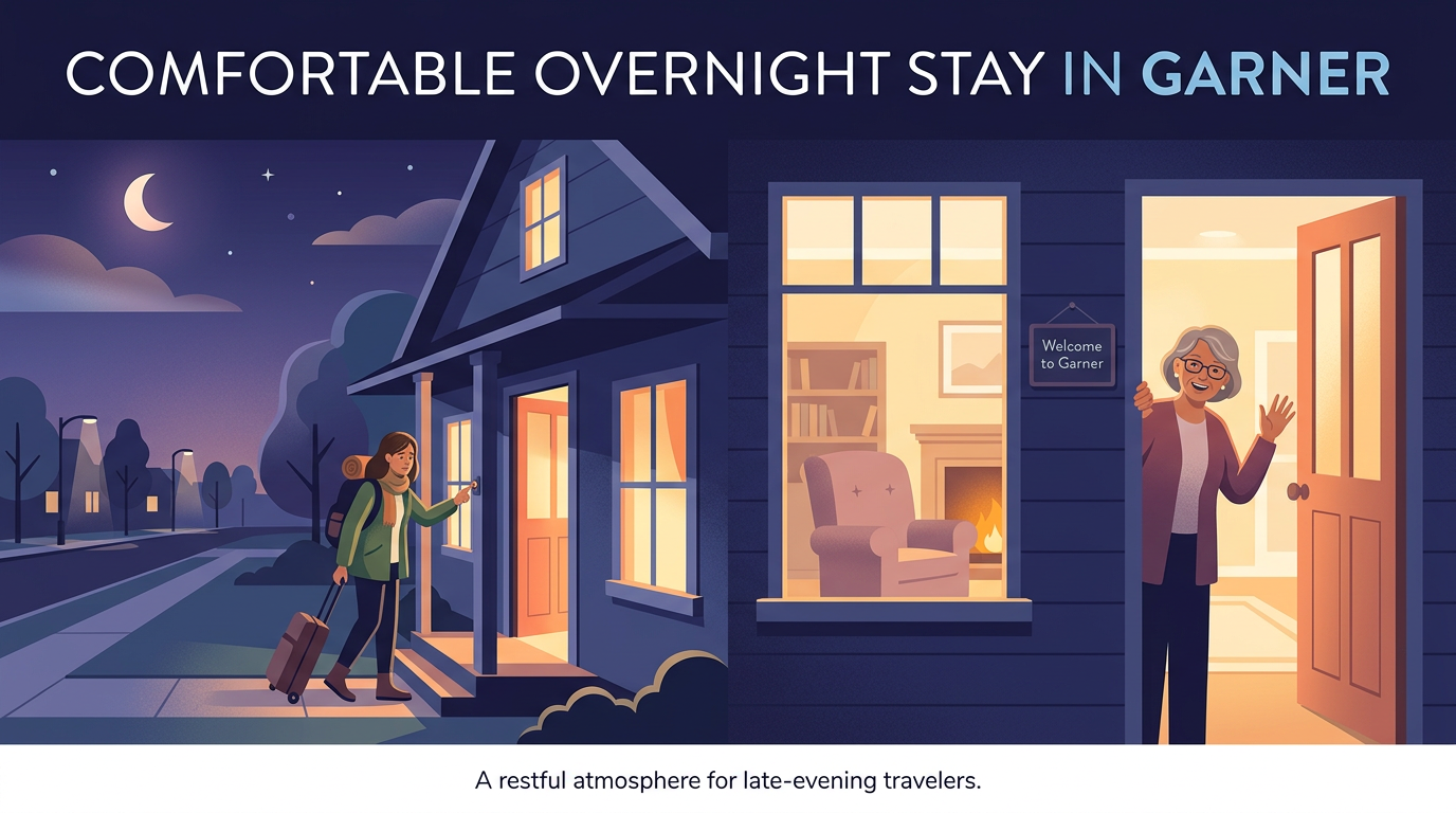 Comfortable Overnight Stay in Garner for Travelers