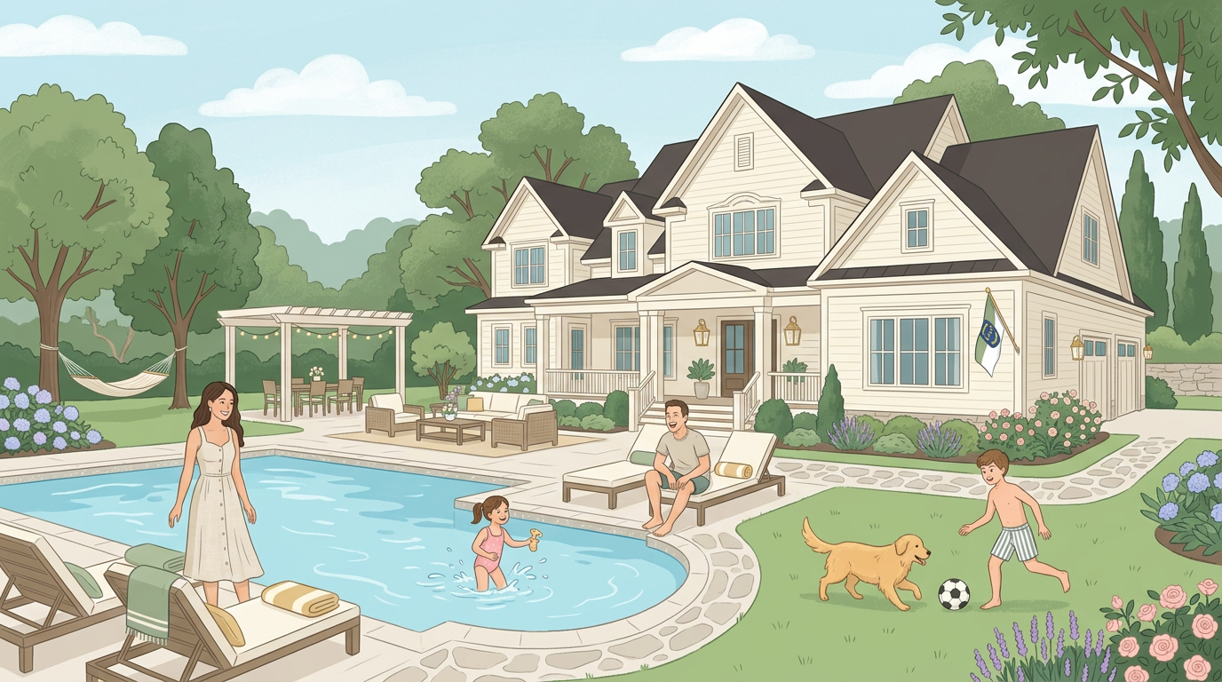 Luxury Family Vacation Home Near Raleigh NC