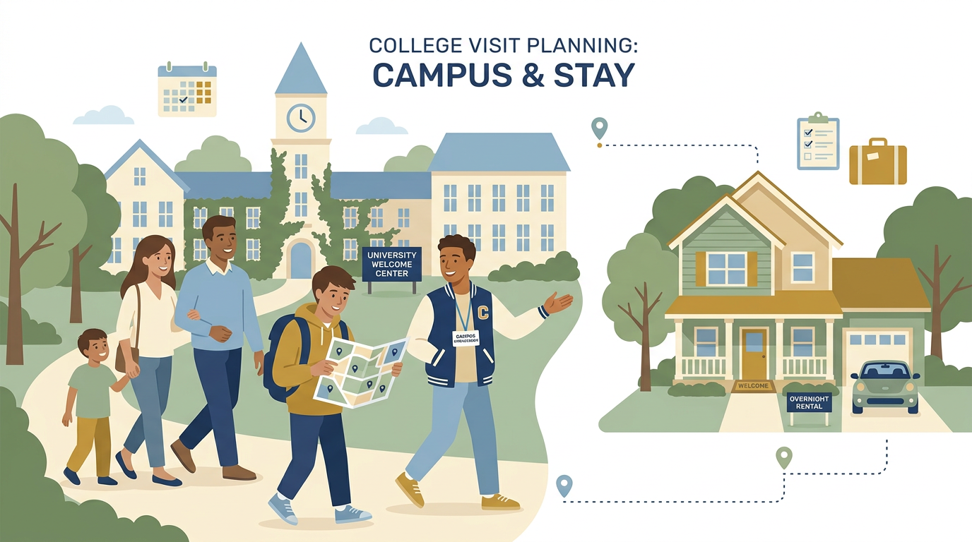 One‑Night Stay for College Visits in Raleigh