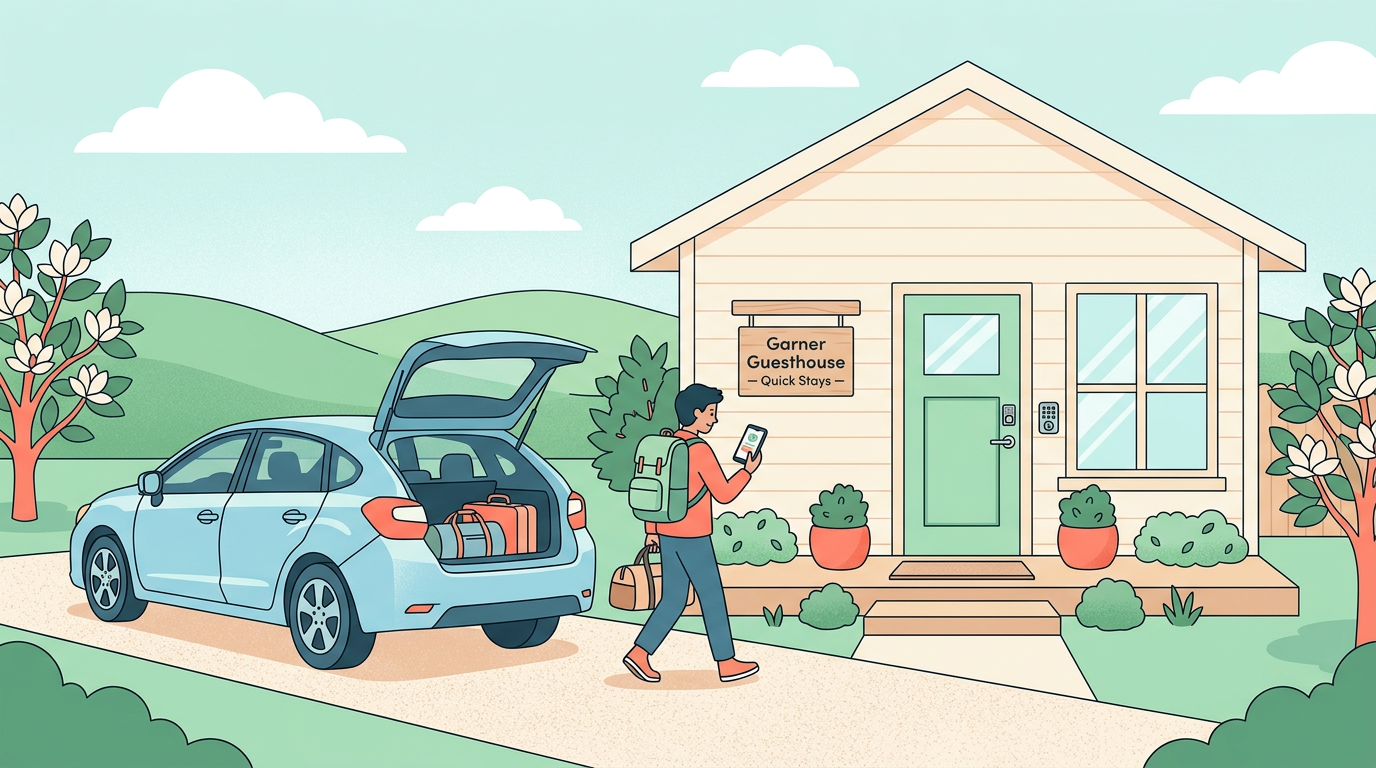 Quick Stay in Garner – Perfect 1‑Night Rental