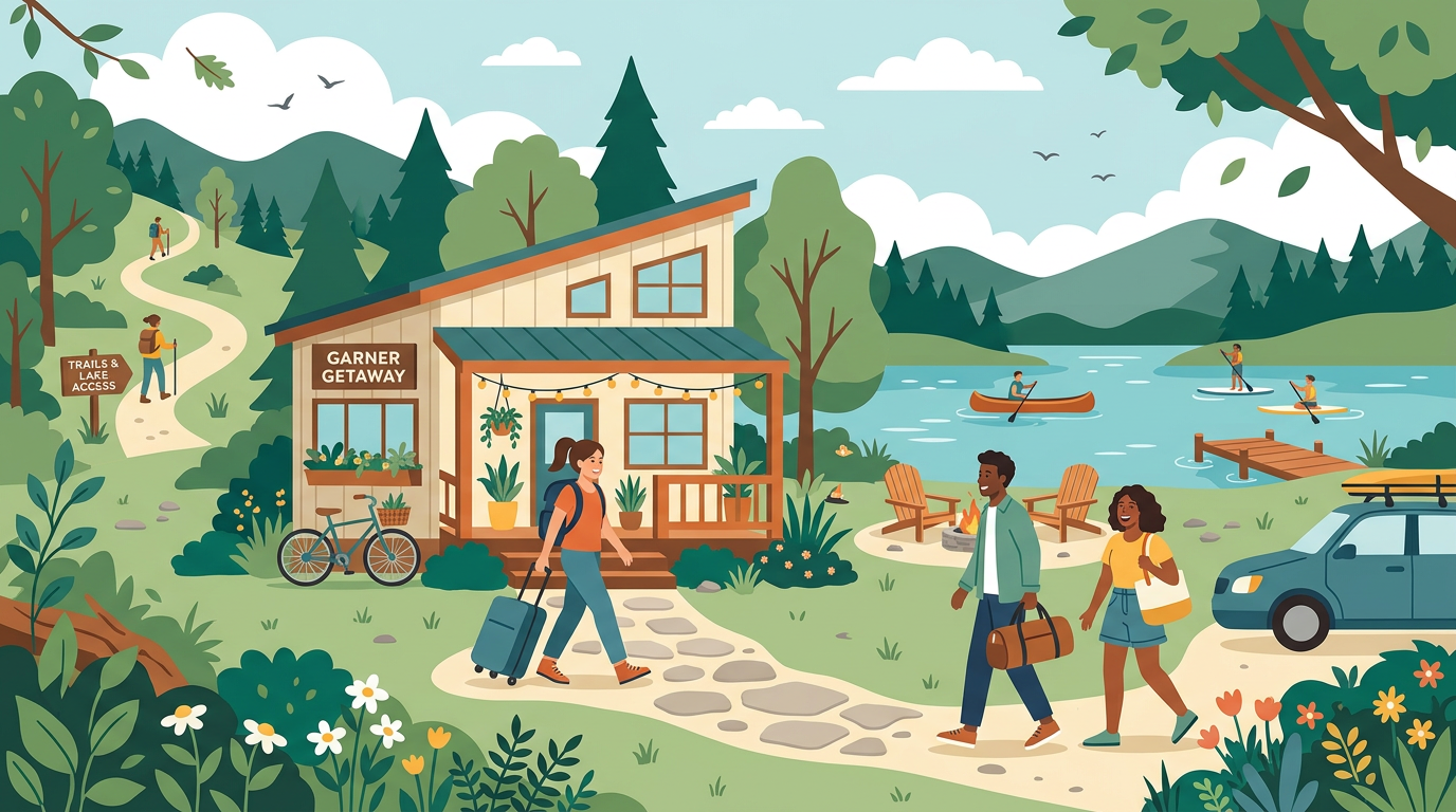 Short‑Term Rental for Weekend Trips to Garner